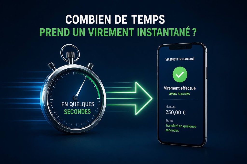 Combien de temps prend un virement instantané ?