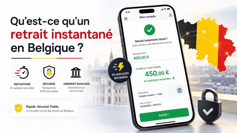 Qu’est-ce qu’un retrait instantané en Belgique ?
