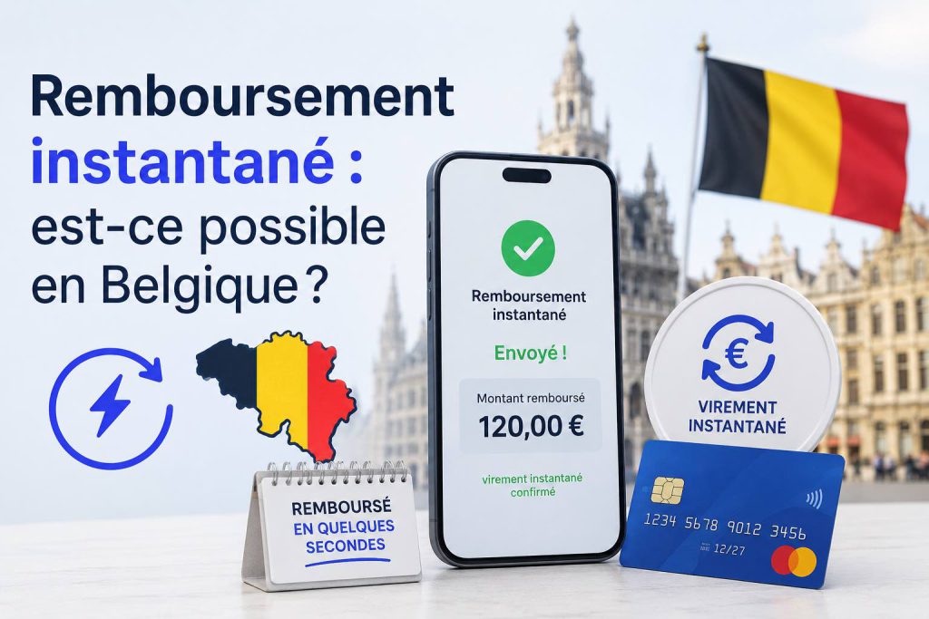 Remboursement instantané : est-ce possible en Belgique ?